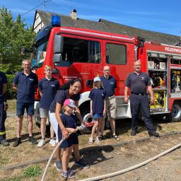  „Feuer und Flamme“-Spiele der Freiwilligen Feuerwehr Osann-Monzel für Kinder