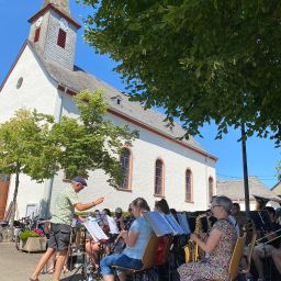 Auftritt des Musikvereins Harmonie Hupperath