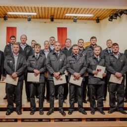 Feuerwehr-Ehrenzeichen in Bronze für eine 15-jährige aktive Mitgliedschaft 