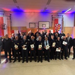 45 Jahre aktive Feuerwehrtätigkeit