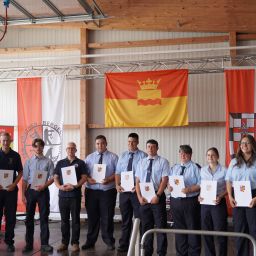 Beförderungen zur Feuerwehrfrau bzw. zum Feuerwehrmann
