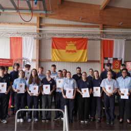 Beförderungen zur Feuerwehrfrauanwärterin bzw. zum Feuerwehrmannanwärter