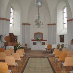 Innenansicht Rochuskapelle Hasborn