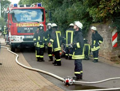 Schauübung Freiwillige Feuerwehr