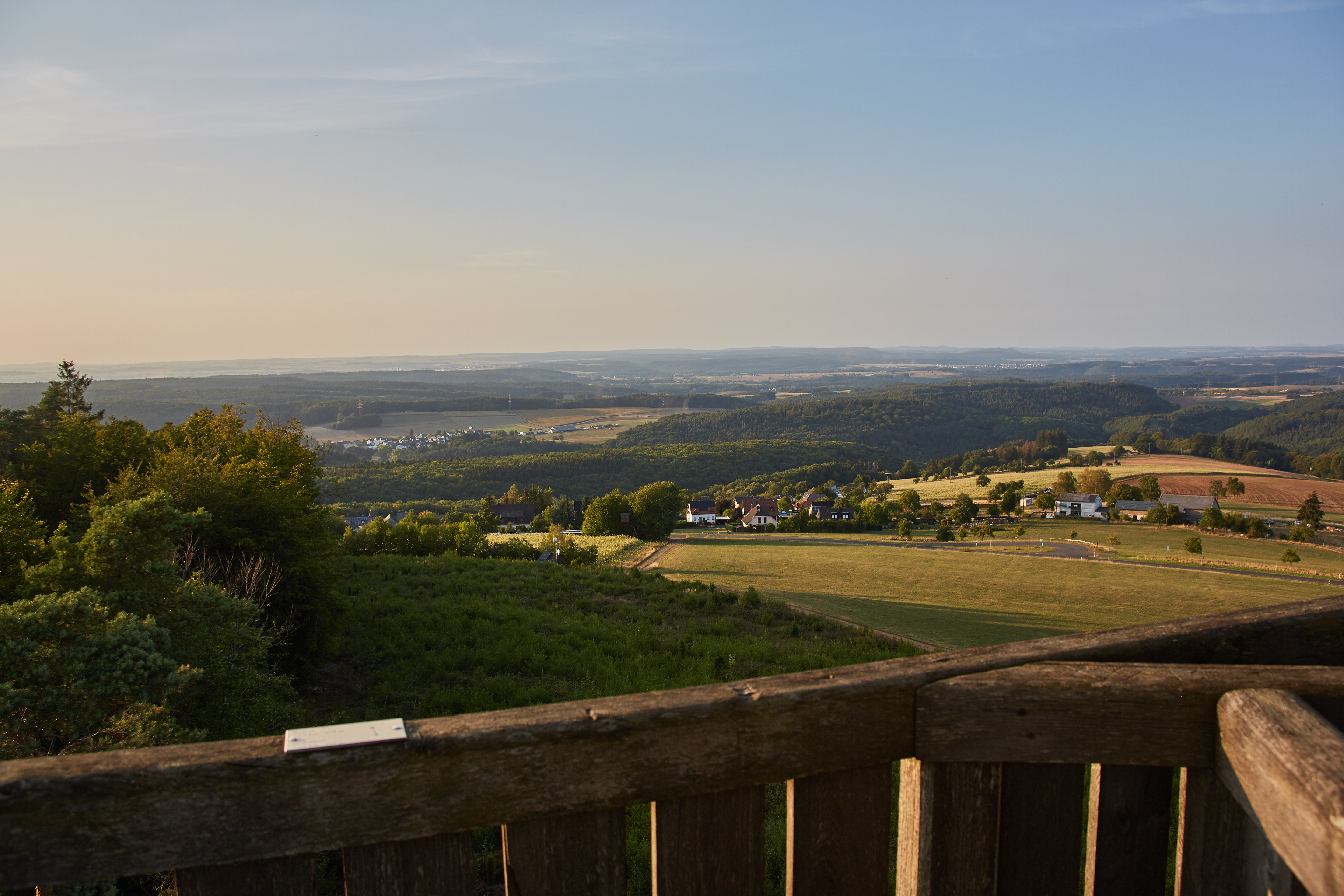 Ausblick vom Aussichtsturm Dierscheid