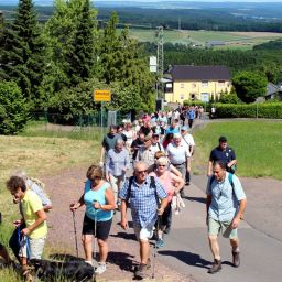 Auf der Strecke bei Dierscheid