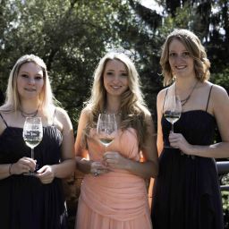 Die Weinhoheiten aus Klüsserath waren auch dabei