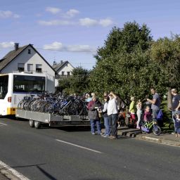 Der kostenlose Busservice wurde wieder gern genutzt